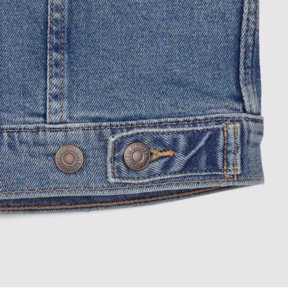 NWT Levi's Original Trucker Jacket in Medium Wash - Picture 13 of 13